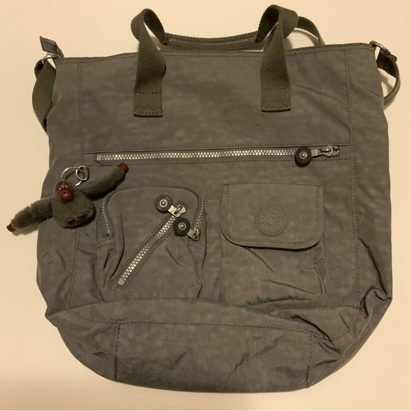 Kipling dark grey Johanna tote bag - Picture 8 of 12